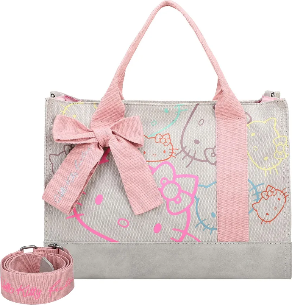 Sac à épaule bandoulière Canvas Hello Kitty Fritzi aus Preußen gris