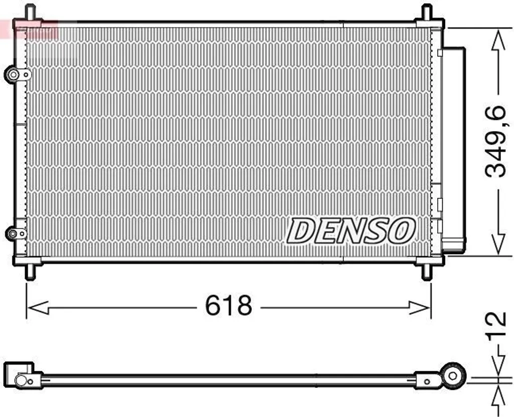 Réparer fuite clim avec le condenseur DENSO DCN50117 fiable et durable