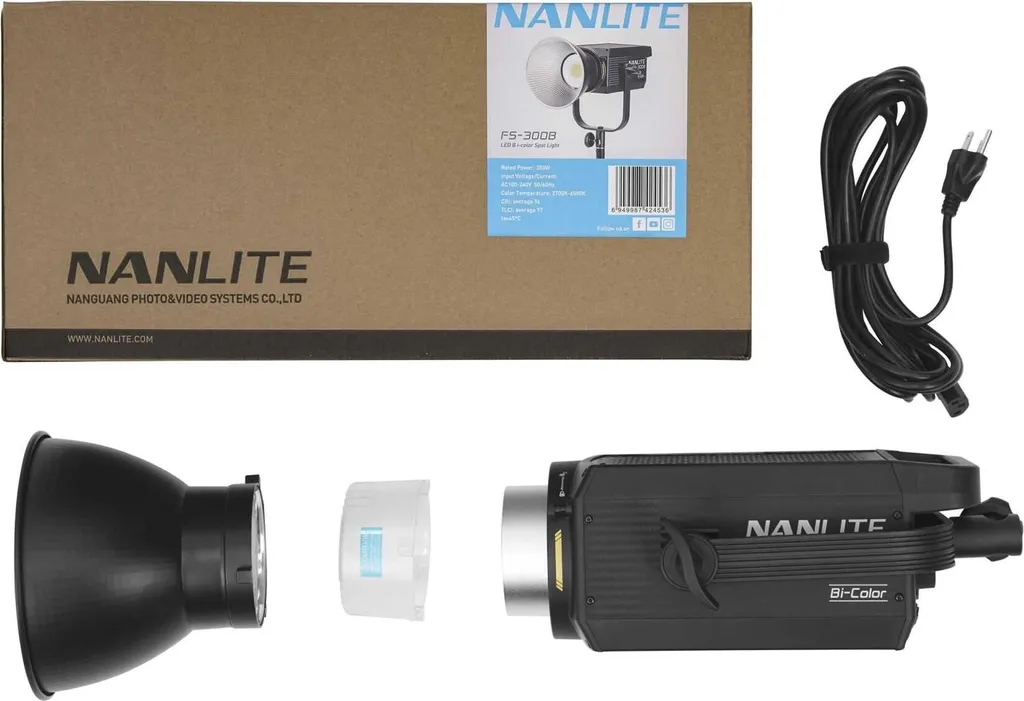 Projecteur LED Bicolore Nanlite FS-300B Éclairage Studio Vidéo Photo - 13