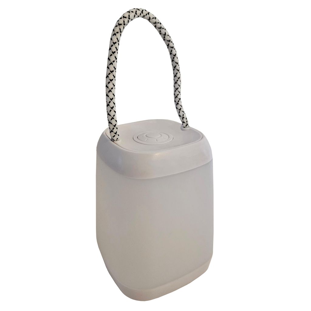 Lampe Leuchte kleine Tischleuchte LED Camping dimmbar tragbar batteriebetrieben weiß