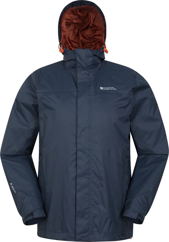 Mountain Warehouse - "Torrent" Jacke, wasserfest für Herren MW254 (XL) (Dunkelblau)
