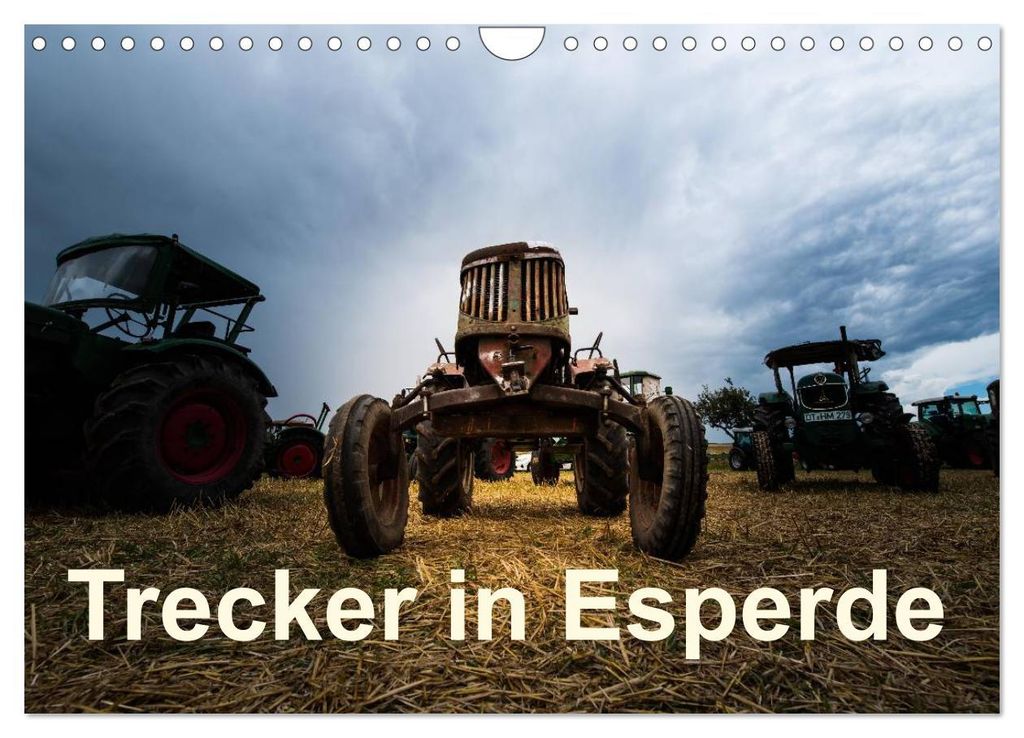Treckertreff in Esperde (Wandkalender 2027 DIN A4 quer), CALVENDO Monatskalender