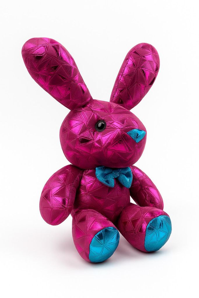 Kuscheltier Hase 22 cm rosa – Weiches Plüschtier, Stofftier