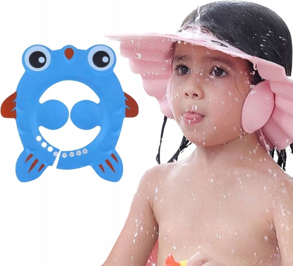 Kinder-Duschhaube & Spülbecher-Set – Verstellbarer Haarwaschschutz Für Babys & Kleinkinder