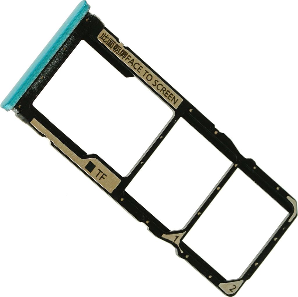 Simkarten Halter für Redmi Note 9 Pro, Blau