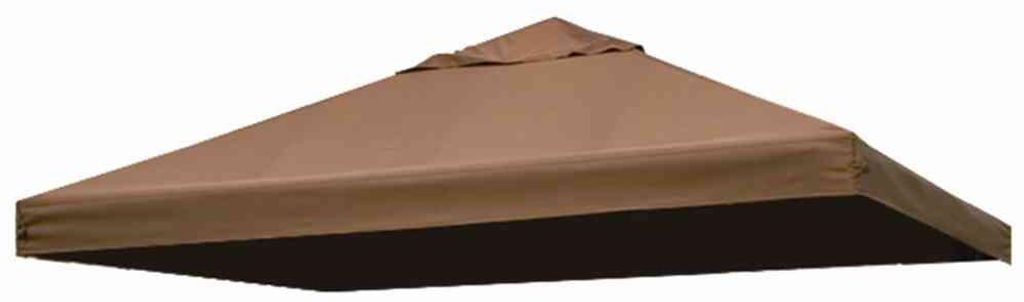 SIENA GARDEN Dachbezug mocca zu Toronto Pavillon 350x350 cm Produktbild 