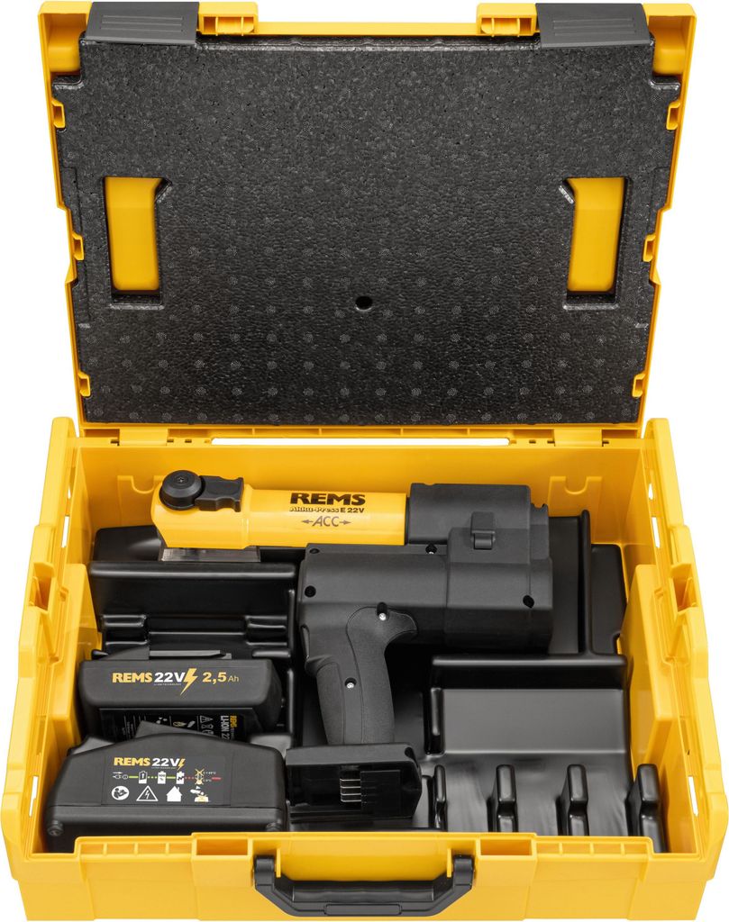 REMS AKKU-PRESS E 22V ACC BASIC-PACK L-BOXX (zur Produktbild 