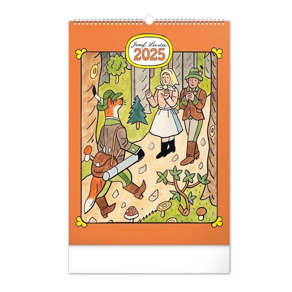 Wandkalender Josef Lada 2025, 33 × 46 cm