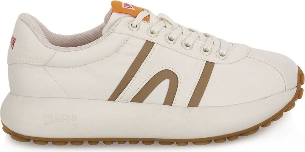 Camper Pelotas Athensw Advance Kühne Ästhetik Lace Up Textil Sneaker in Weiß – 4W UK - 37 EU - 7W US / White
