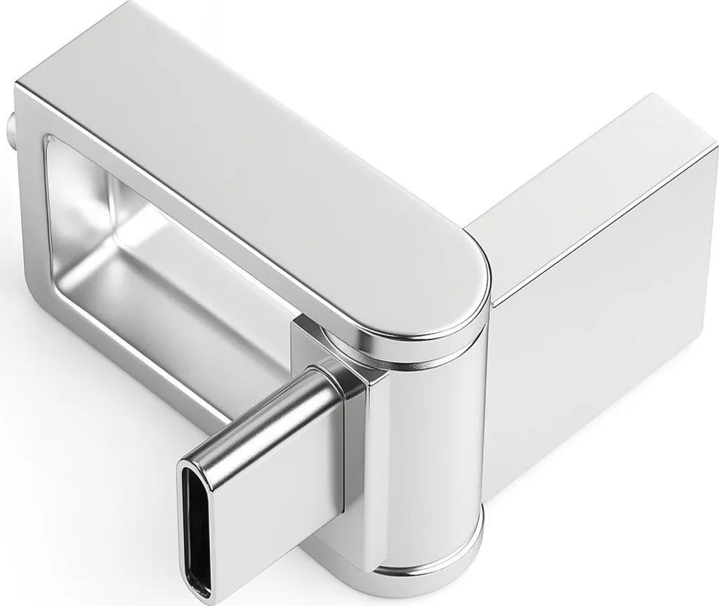 Clé USB 3.2 de 32 Go Double Connectique USB-C et USB-A Allteq Gris Métal