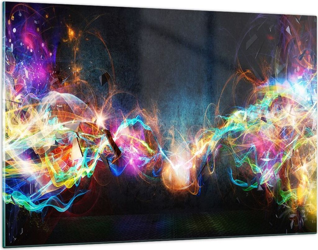 Bilder auf glas - Abstraktion modern - 120x80cm - Produktbild 