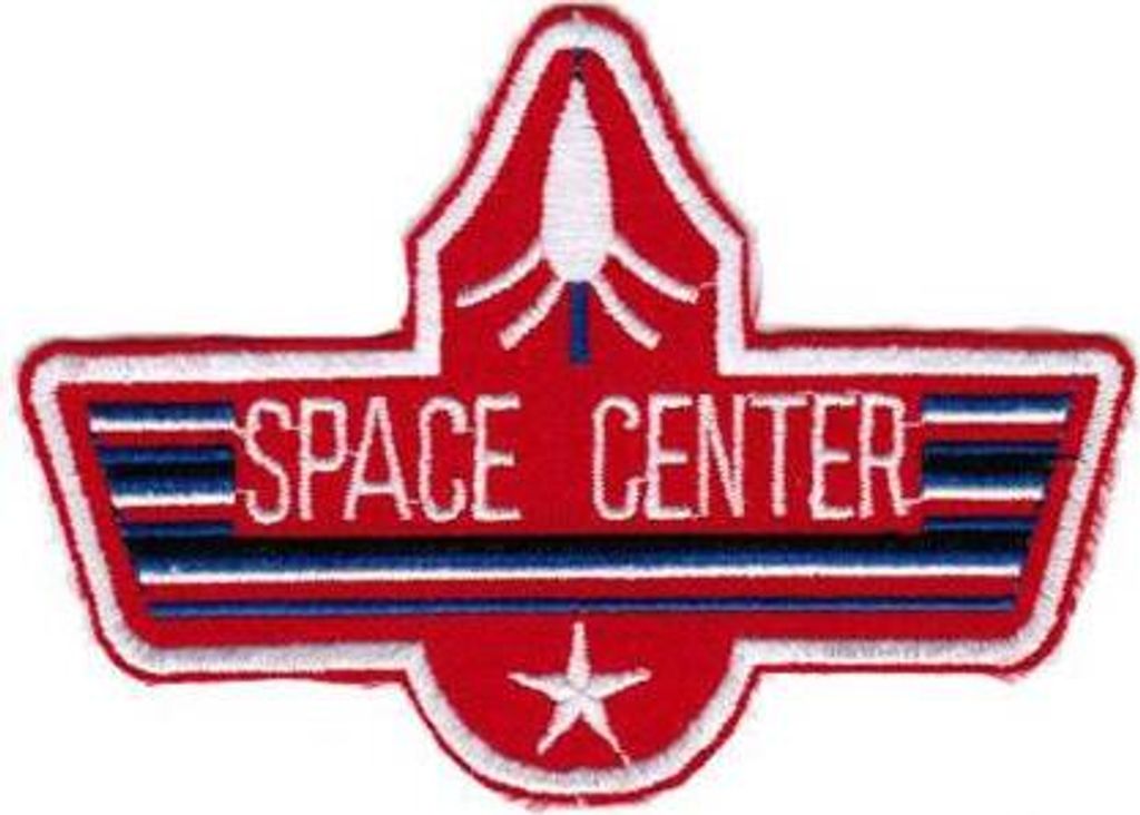 AUFNÄHER Patches Applikation - Raumfahrt Space Center - 00705 Gr. ca. 10 x 7,5 cm
