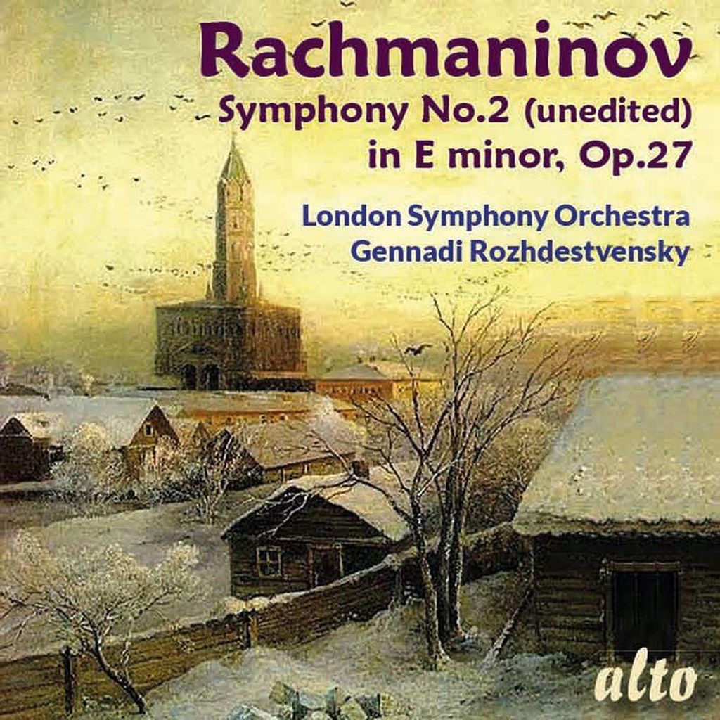 LSO - Rachmaninov: Symphonie Nr. 2 in E -Minor (nicht bearbeitet) CD