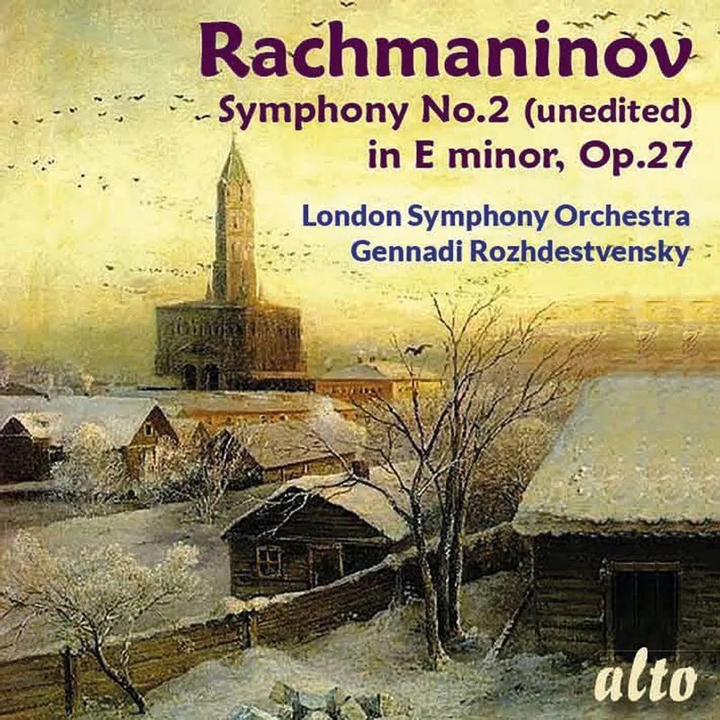 Rachmaninov Symphonie n°2 LSO CD - Version Intégrale Non Arrangée 2024
