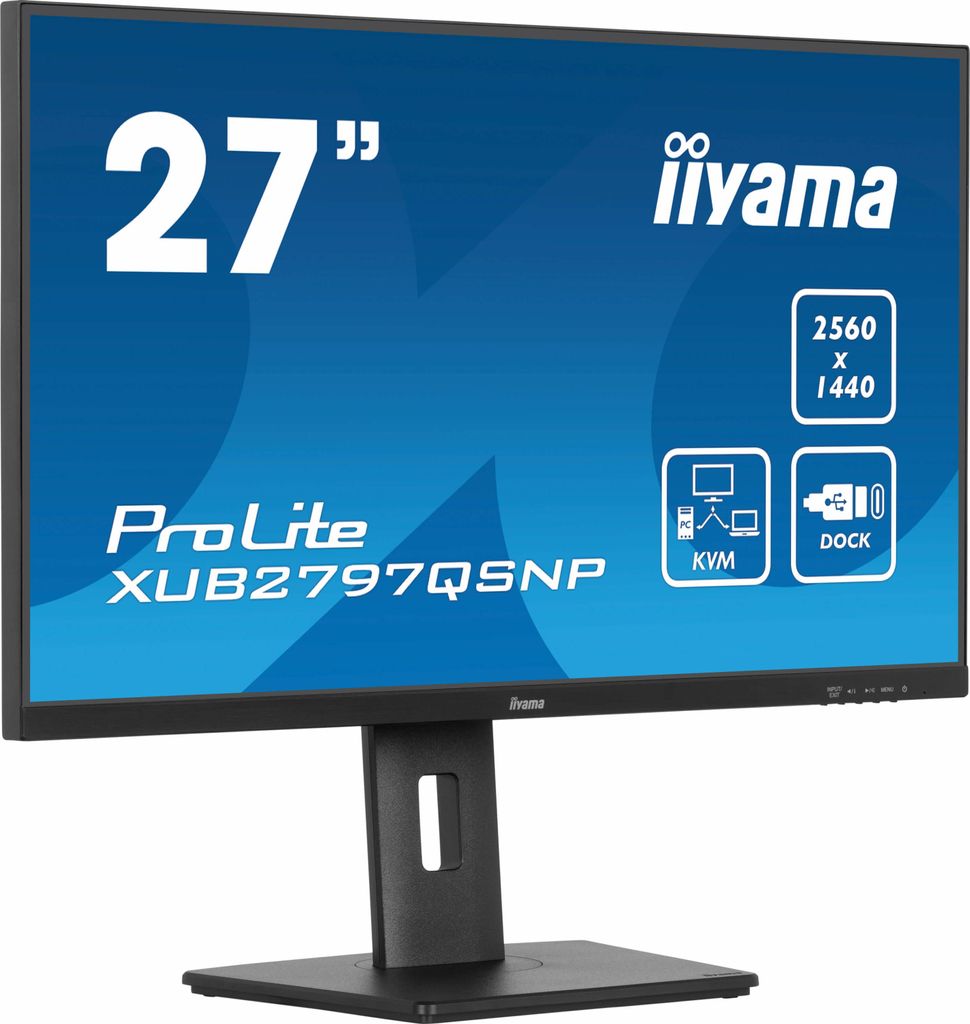 iiyama ProLite XUB2797QSNP-B1, LED-Monitor, (WQHD, IPS, Produktbild 