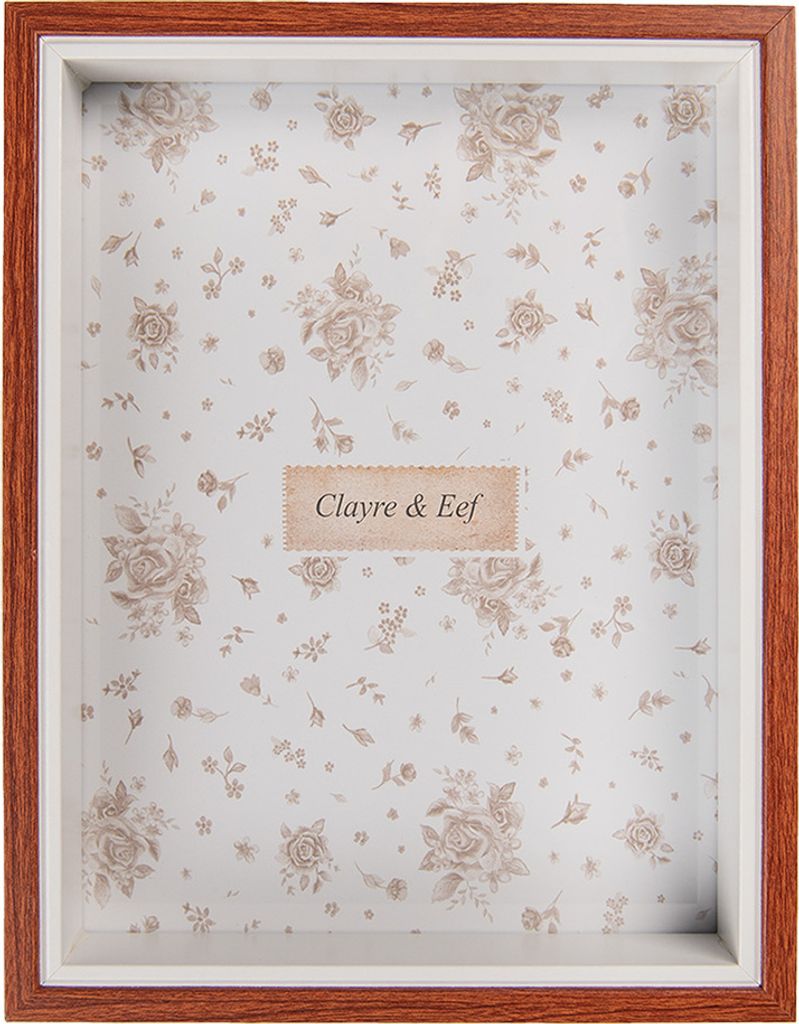 Clayre & Eef Bilderrahmen 13x18 cm Braun MDF