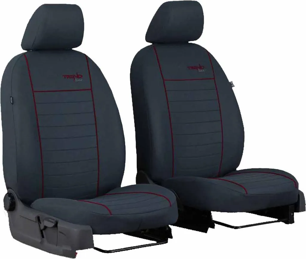 Coprisedili Universali Economici Fiat Scudo II Rosso Scuro - Offerta