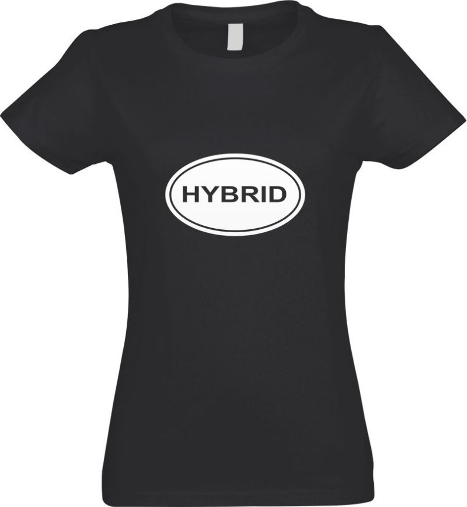 Kiwistar - T-Shirt tailliert - Damen - Graphit - Hybrid - mit Motiv Bedruckt - Funshirt Design - Sport - Freizeit - Damen - L