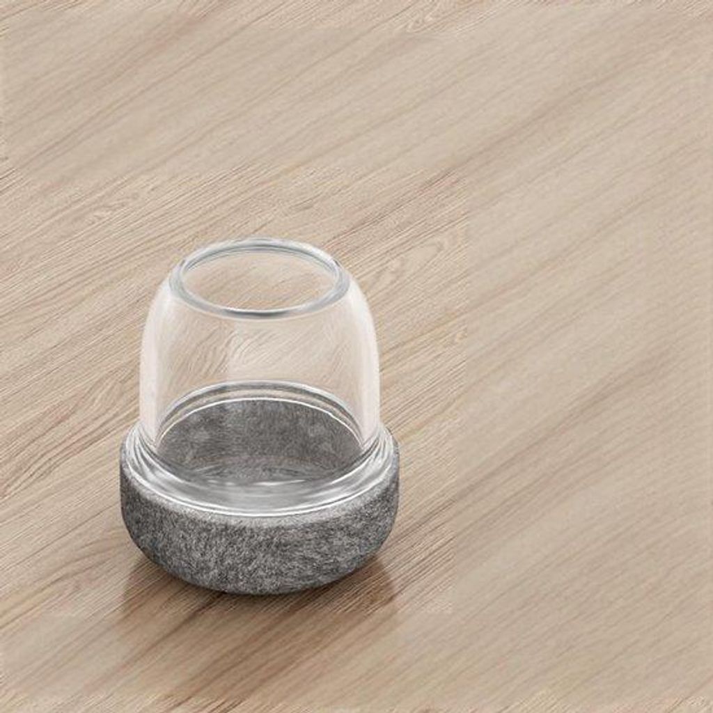 Silikonische Fußschutzfolien für Holzböden und Fliesenböden, 8er Set, 19-25 mm Durchmesser