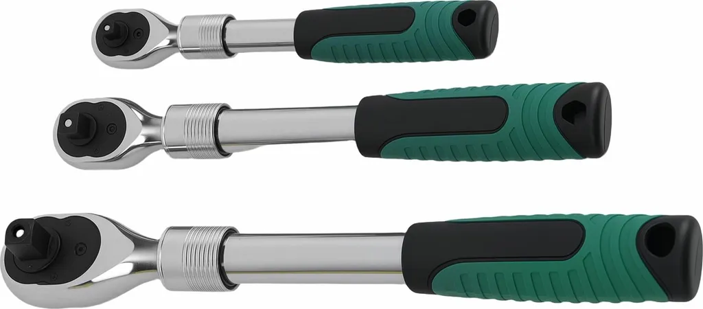 Clé à cliquet extensible 40Cr : la solution pour débloquer les écrous sans effort - 3