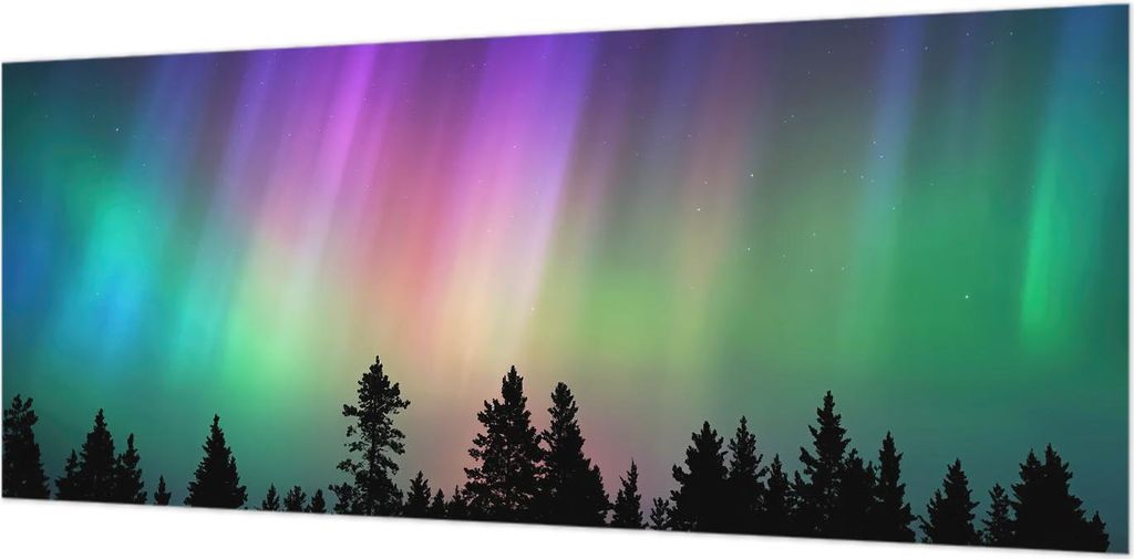 Wandtapete - Dekorative Tapete für Wohnzimmer- Tapetenfolie für Wanddekoration - 208x146 cm - Magischer Himmel