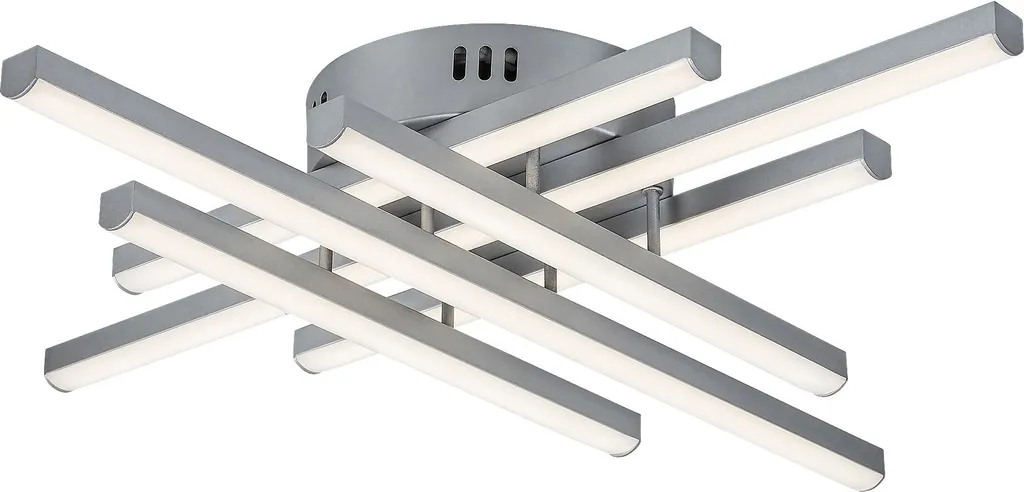 Plafonnier à LED 40W Nayara Rabalux 3014 - Luminaire Argent Chic