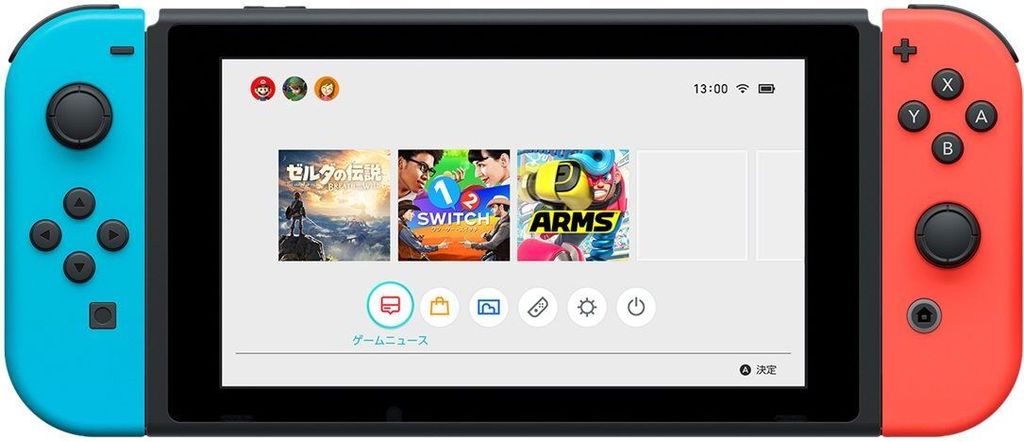 Nintendo Switch console, met verbeterde batterijduur, in de Productafbeelding 