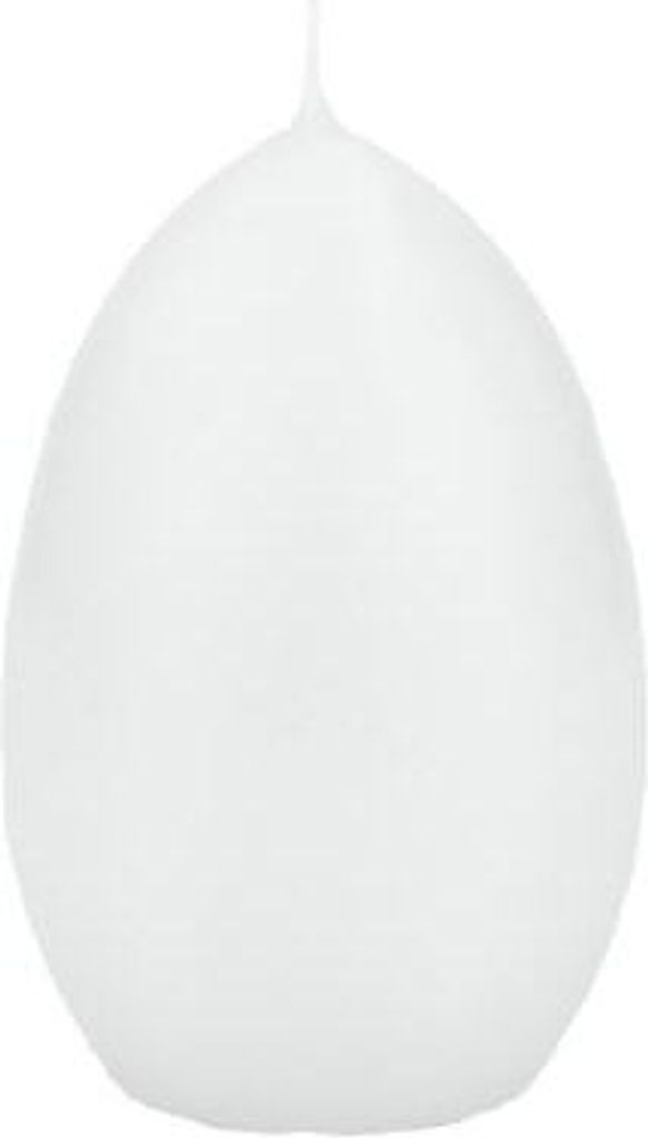 Eikerzen Weiß 60 x Ø 45 mm, Inhalt 30 Stück, Ostereikerzen, Osterdeko