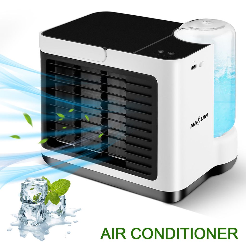 DE USB Mini-Klimaanlage Ventilator Luftkühler Air Cooler Conditioner Befeuchter 