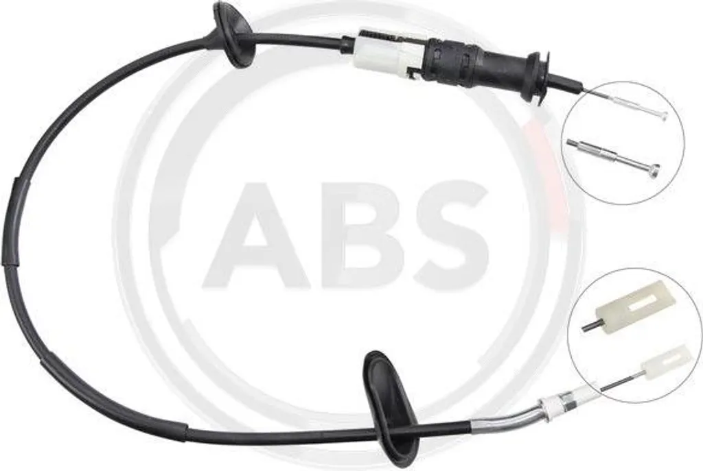 Câble de commande d'embrayage pour VW Golf 3 et 4 - Référence K28650