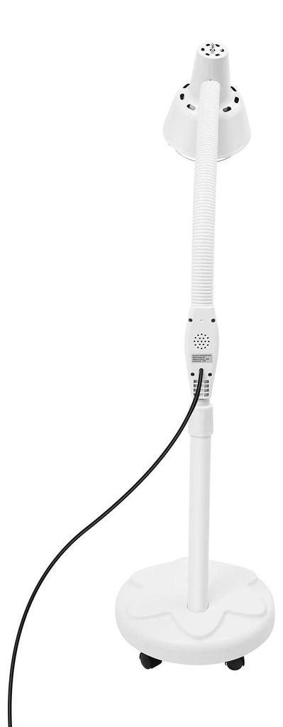 Infrarot Wärmelampe - Therapielampe - 275 W - 220 V AC - Schmerzlinderung & Muskelentspannung - 5 leise Schwenkrollen - Leuchtmittel inklusive