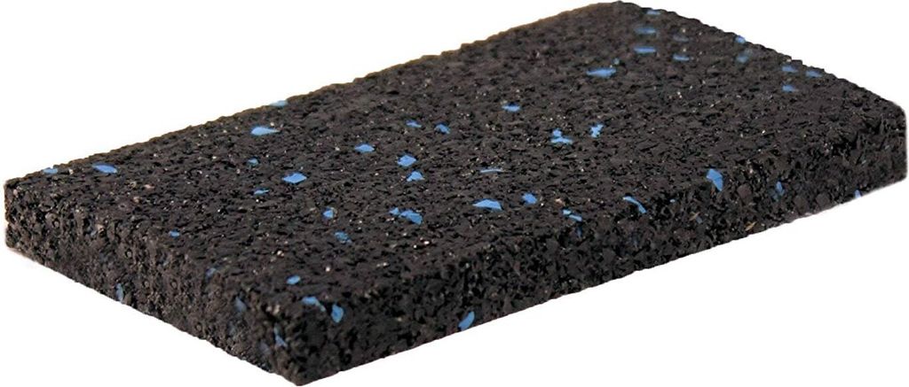 Terrassen Gummigranulat Unterlage Pads 10 x 85 x 55 mm