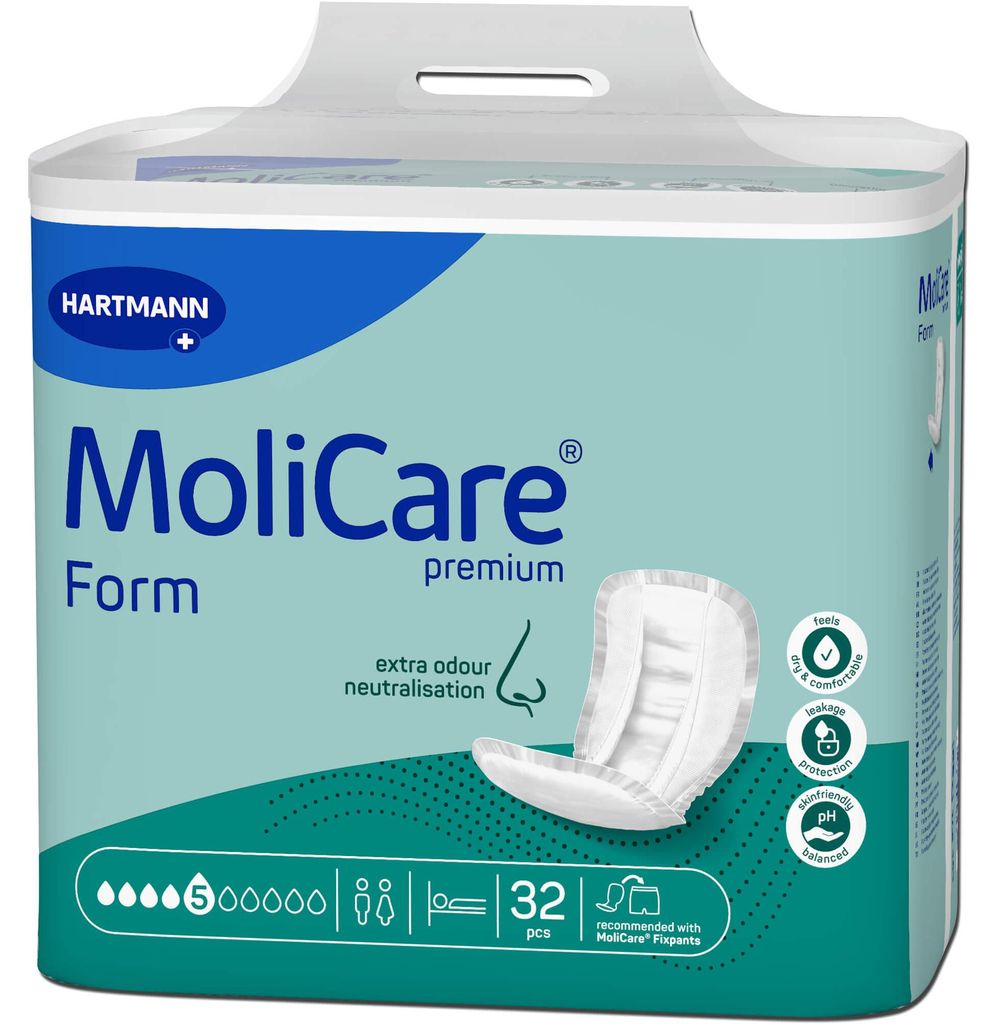 Hartmann Molicare Premium Form 5 gouttes - 1 paquet de 32 Image du produit 