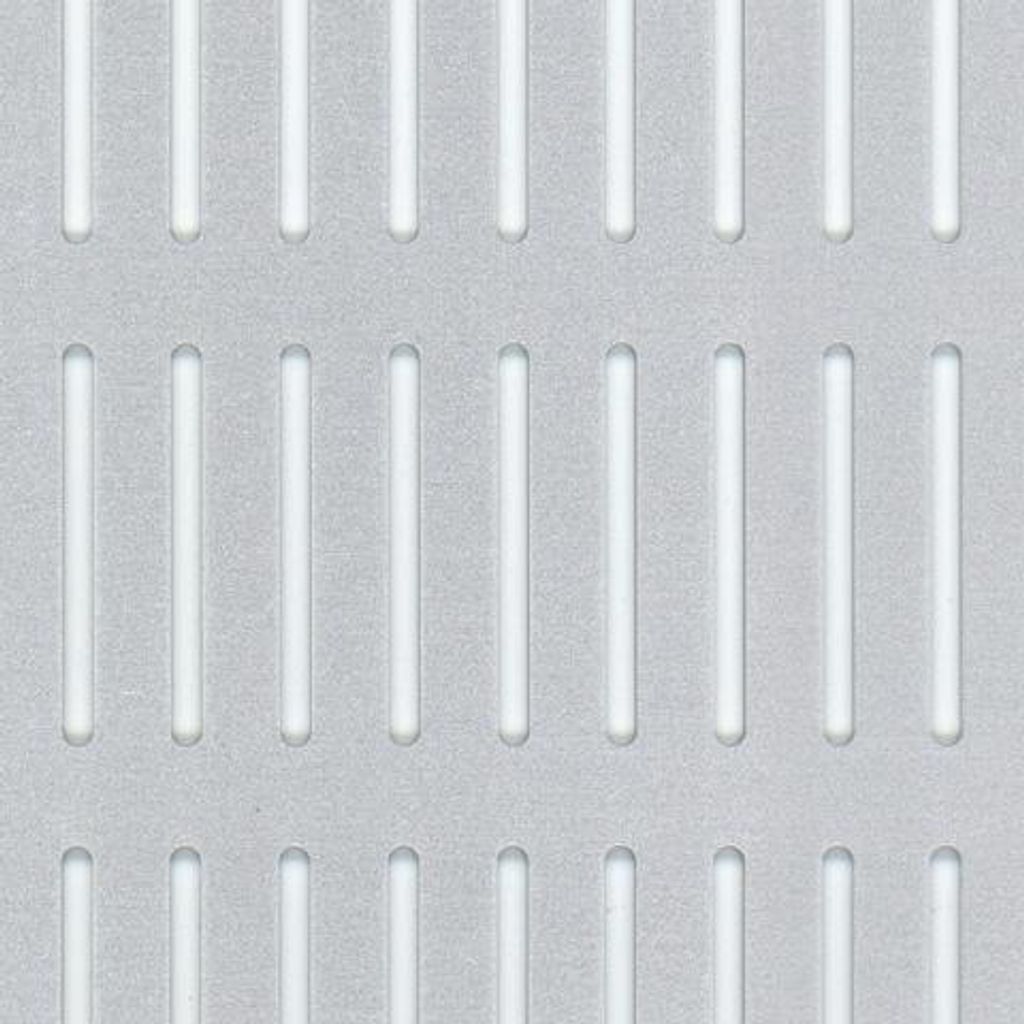Alberts 466848 Płyta perforowana, szczelina, aluminium, Zdjęcie produktu 