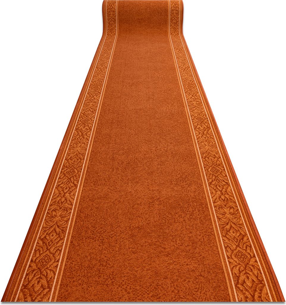 Läufer Antirutsch ST.TROPEZ Rahmen rutschfest rot 67cm orange 67x150 cm