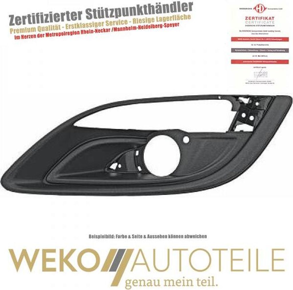 Lüftungsgitter Stoßstange links DIEDERICHS 1807143 für OPEL