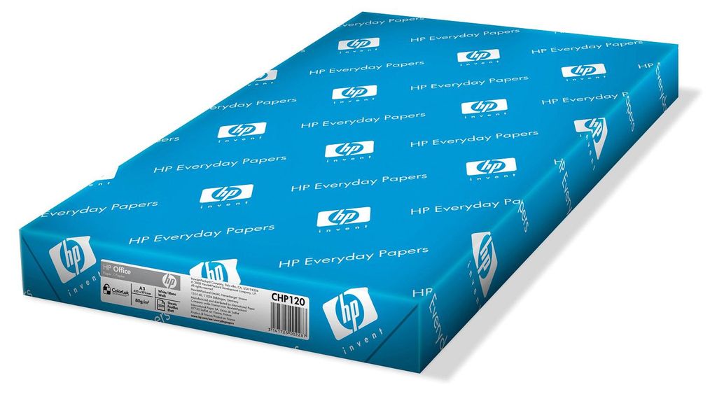CHP120 HP LaserJet papier, A3, 500 vel Productafbeelding 