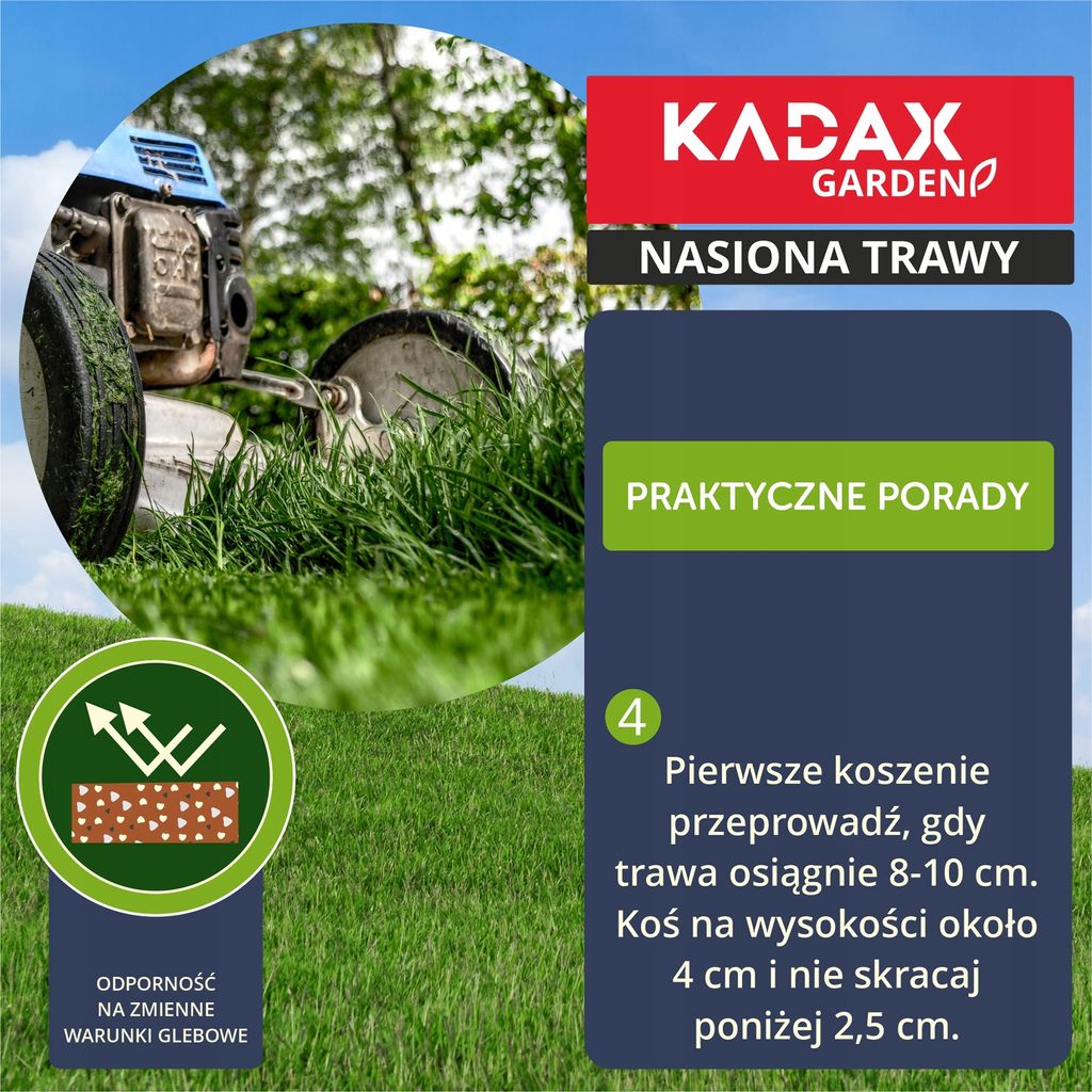KADAX trávne osivo, 400 m2, trávne osivo, univerzálny Obrázok produktu 7