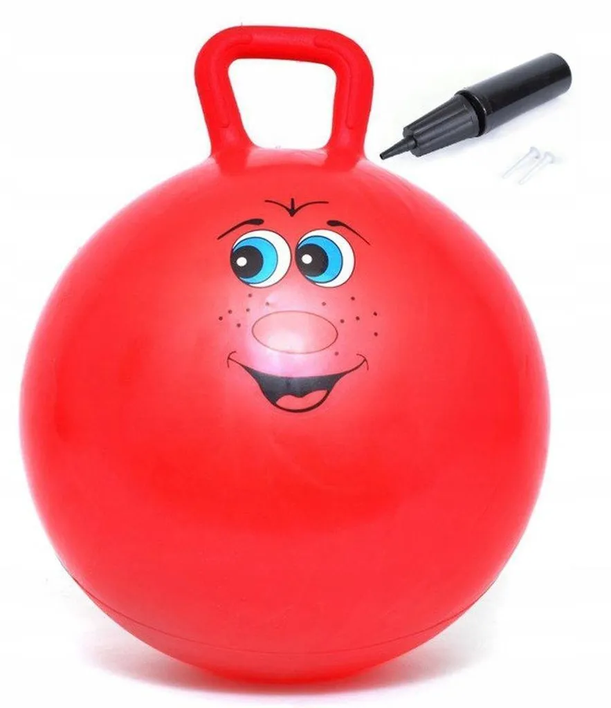 Bouncy Ball Training avec poignée - Ballon Sauteur Fitness Max 100 kg