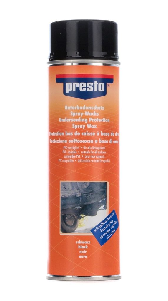 presto Unterbodenschutz Spray-Wachs schwarz, 500 ml Produktbild 