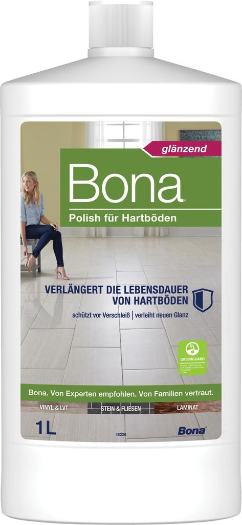 Bona Stein-, Fliesen- und Laminat Polish 1 L verleiht Produktbild 