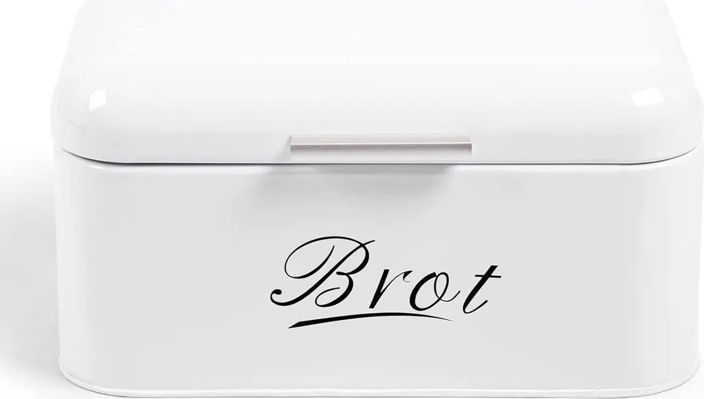 Grande Scatola Porta Pane Theo&Cleo 31cm - Metallo Salvaspazio