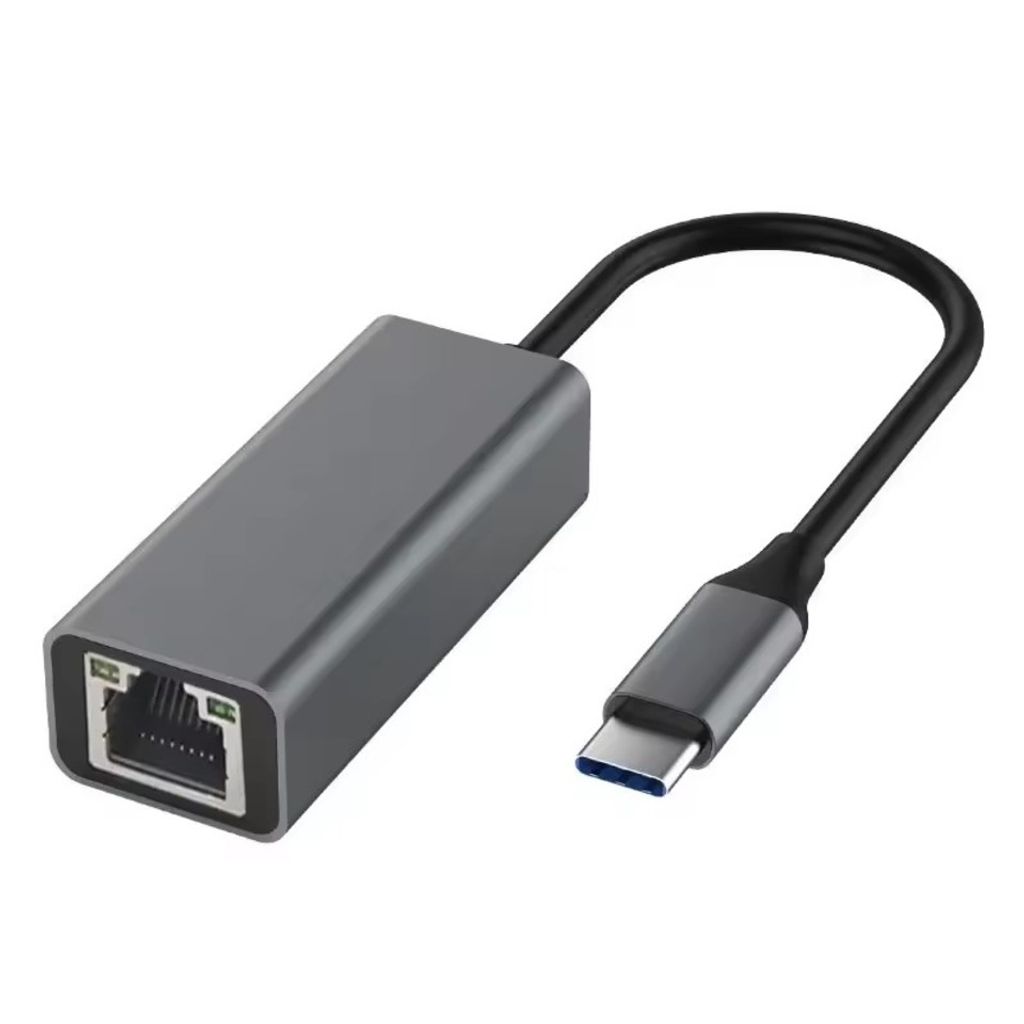 USB Typ-C Ethernet-Adapter USB-C zu RJ45 100 Mbps LAN-Kabel