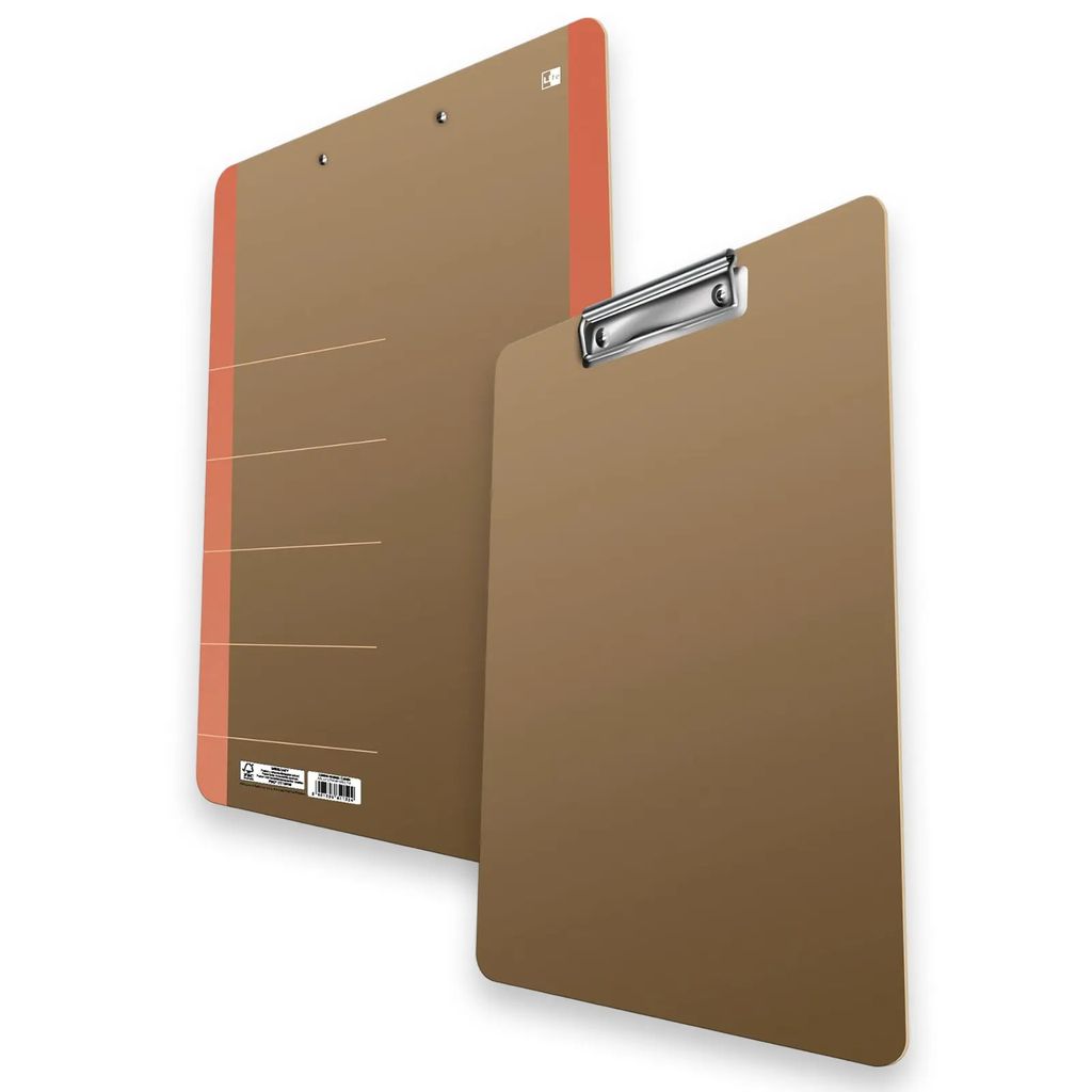 DONAU Klemmbrett Life 330288114 DIN A4 neonorange Karton