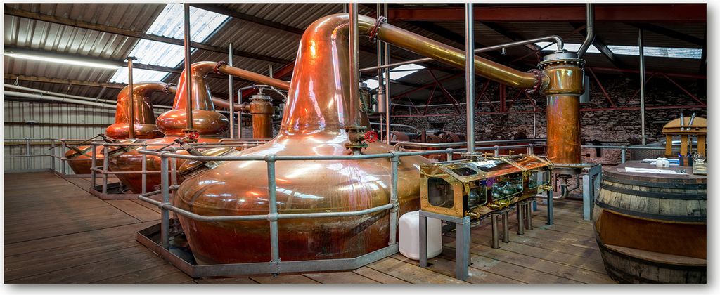 Tulup Küchenrückwand Spritzschutz aus Glas -125x50 -Spritzschutz auf gehärtetes Glas Deko Sehenswürdigkeiten Sudhaus