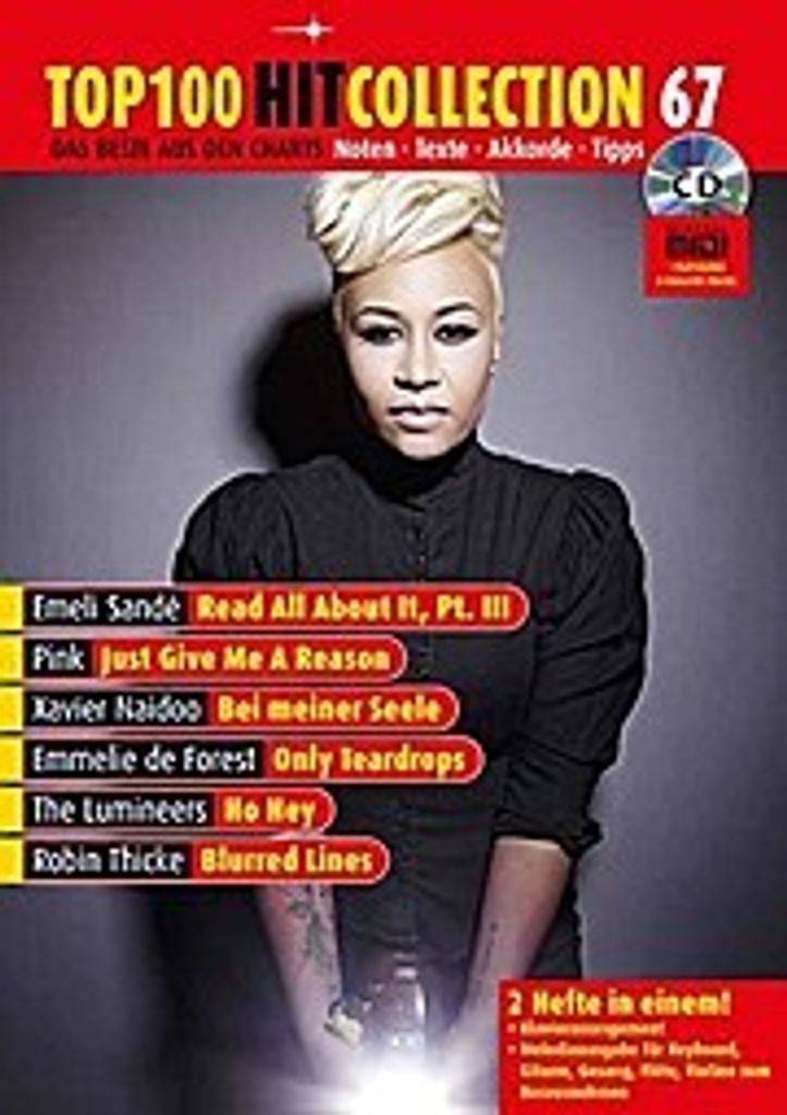 Top 100 Hit Collection Band 67 (+Midi-CD)Songbook Gesang/Klavier/Keyboard/