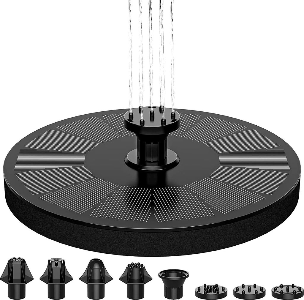Solarbetriebene Wasserpumpe mit 220 L/H Durchfluss für Schwimmbäder, Teiche und mehr