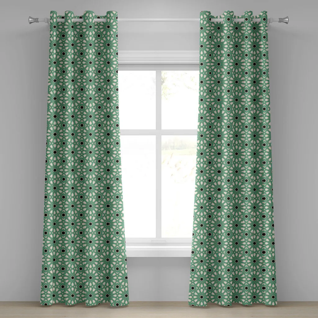 Tende Lavabili ABAKUHAUS 280x245 cm: Stile Etnico e Praticità