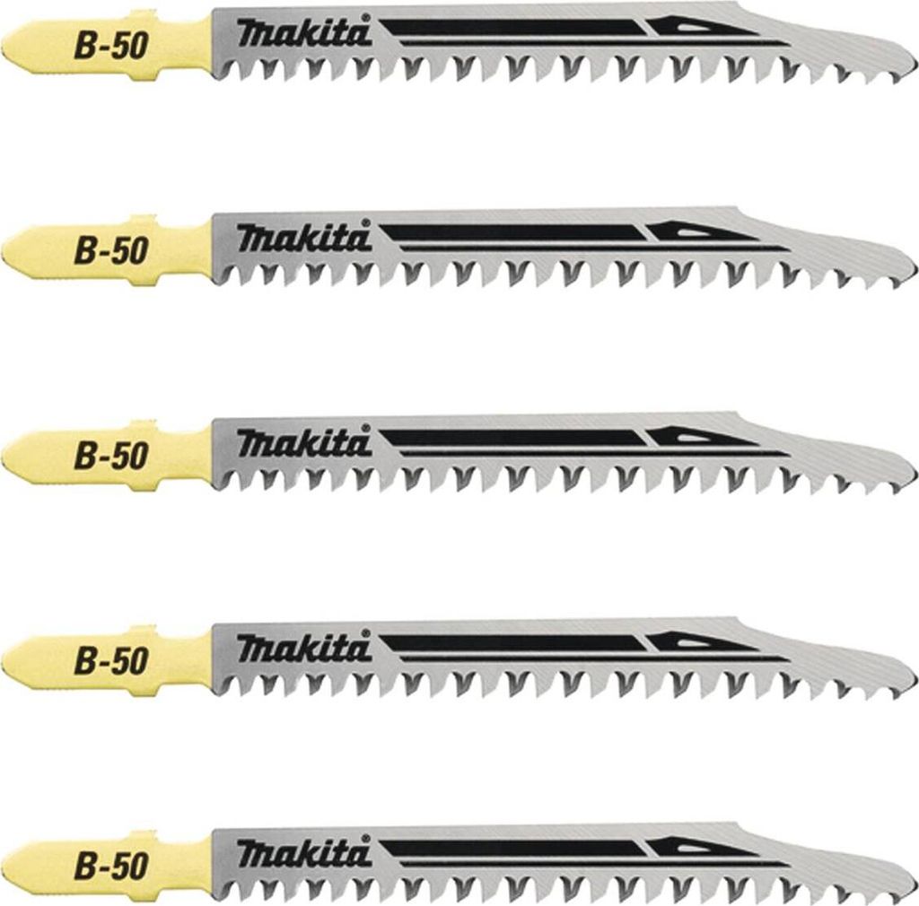Makita Zubehör Stichsägeblatt B-50 Holz 5er Pack - B-06460