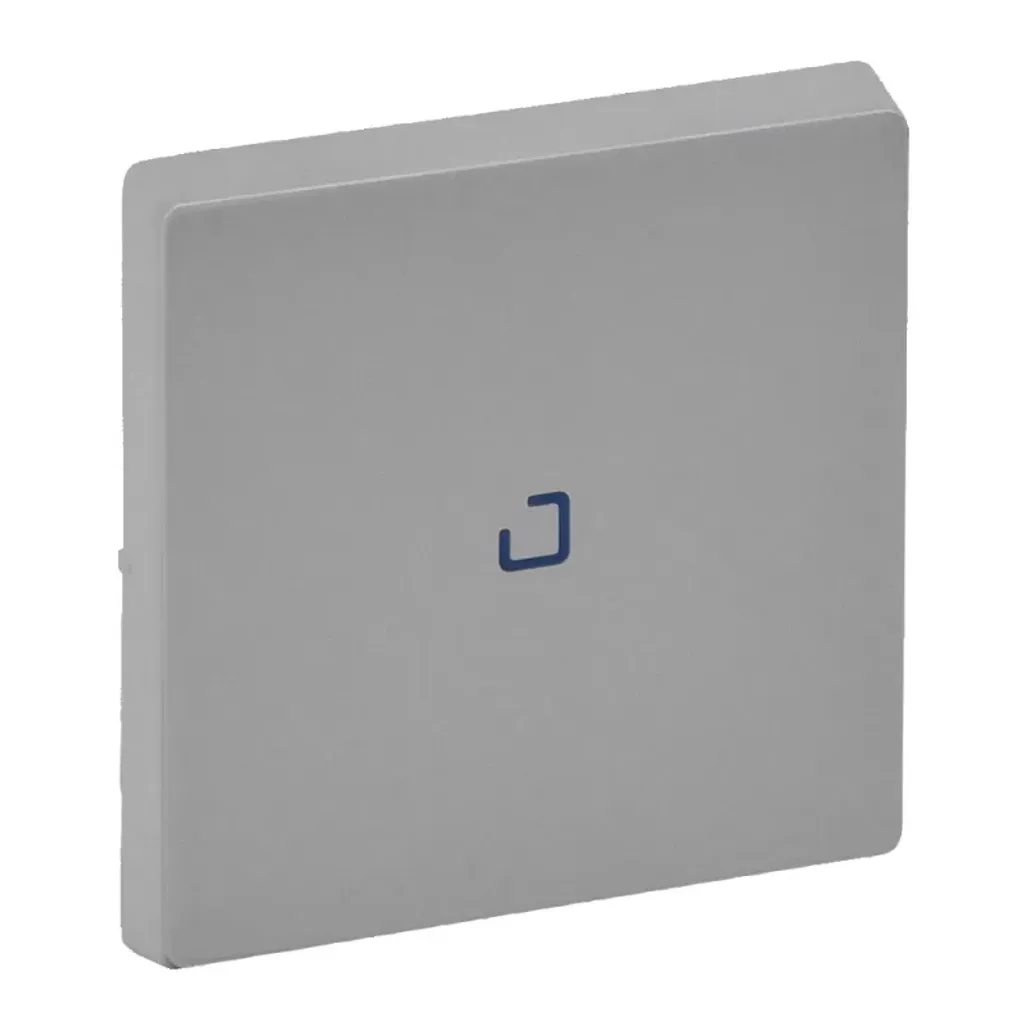 Plaque Valena Life Aluminium Robuste en Thermoplastique 1 Poste 9g